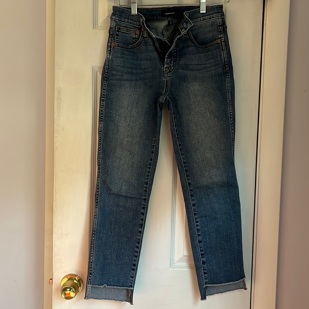 J. Crew Jeans Step Hem Edition